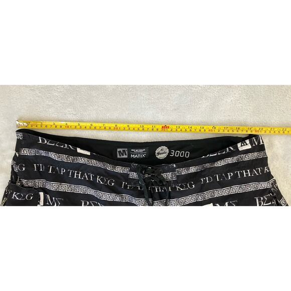 Matix Gusto Men’s Size 42 Fratparty Board Shorts Stash Pouch Dry Bag Swim Trunks - Picture 14 of 16
